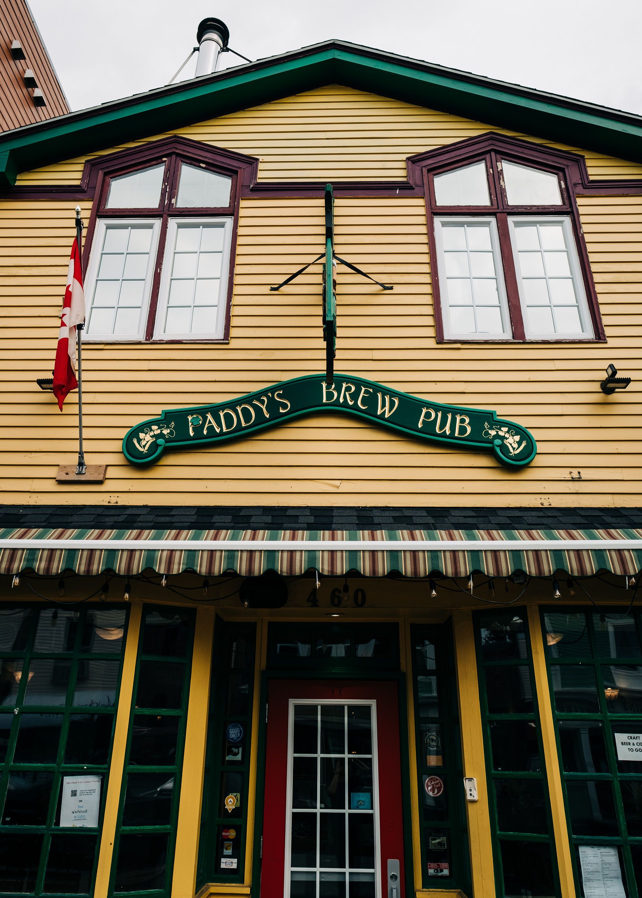 exterior shot Paddy's Pub