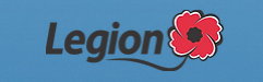 Legion Logo with a poppy flower.