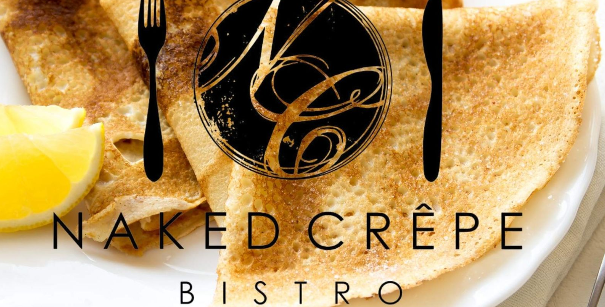 The Naked Crepe Bistro logo.