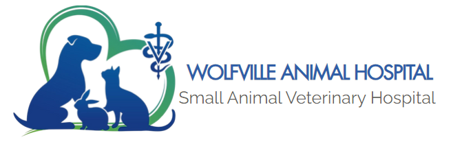 A photo of the Wolfville Animal Hospital logo.