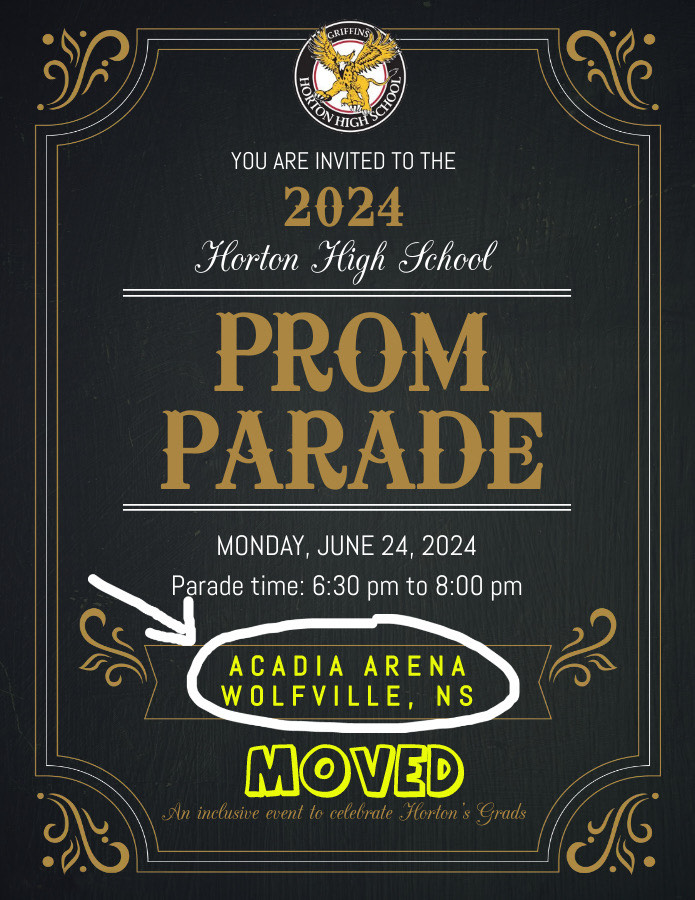 Horton Grad Parade MOved