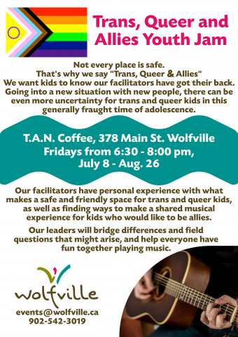 trans, queer and allies youth jam