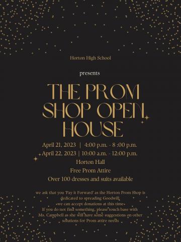 Prom Shop ad
