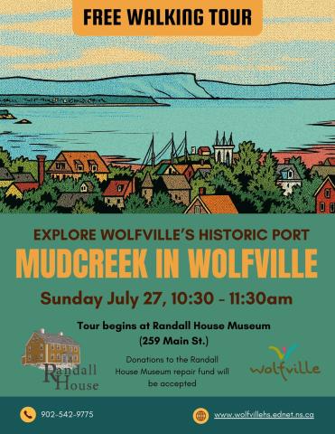 Mud Creek Walking Tour Poster