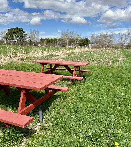 Acadia Farm Picnic Tables