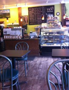Coffee shop interior