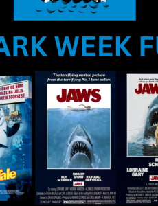 Shark Week Poster