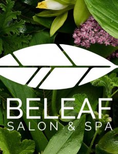 Beleaf Salon & Spa Logo