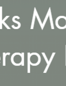 Grey Bodyworks Massage & Laser Therapy INC. logo with white lettering.