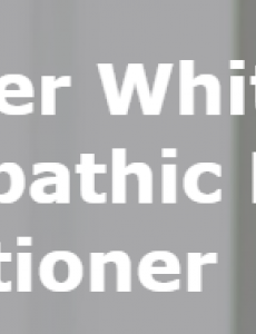 A photo of the words Jennifer White, Osteopathic Manual Practitioner.