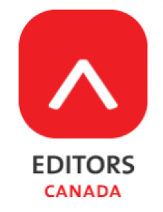 Editors Canada logo.
