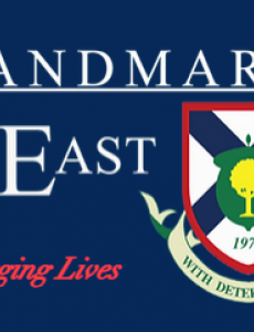 Landmark East logo.