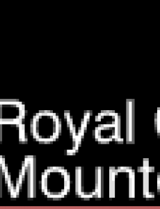 Photo of the RCMP logo.