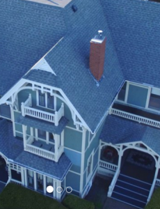 Photo of the outside of the Victoria's Historic Inn