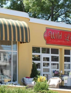 A photo of the outside of the Wild Lily. 