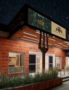 View of the front of Devour Studios