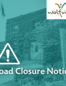 Road closure notice