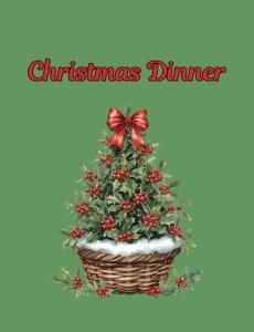 The picture displays a Christmas tree and text "Christmas Dimmer"