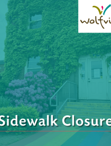 Sidewalk Closure 685 Main Street