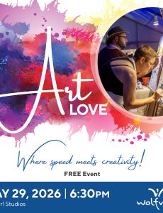 Art Love Tour Poster