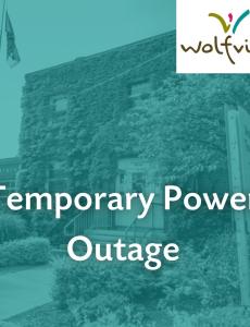 Temporary Power Outage